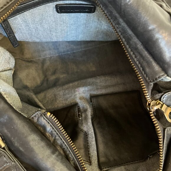 Christopher & Kon Woman's Black Leather Bohemian Crossbody/Travel/Hand Bag - Picture 10 of 11